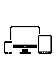 Iconos vectoriales de ordenador, smartphone y tablet | Vectores de dominio  público